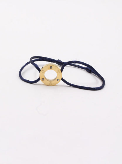 Cartier cubic zirconia bracelet - أسوارة كارتير خيط زركون اسواره Jewel كحلي ذهبي