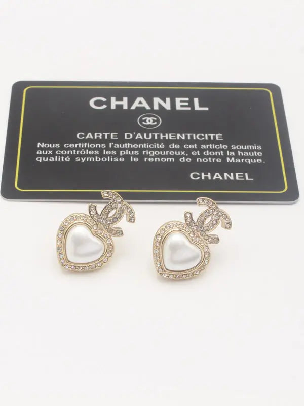 حلق شانيل انتيك هارت 646 حلق chanel