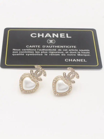 حلق شانيل انتيك هارت 646 حلق chanel