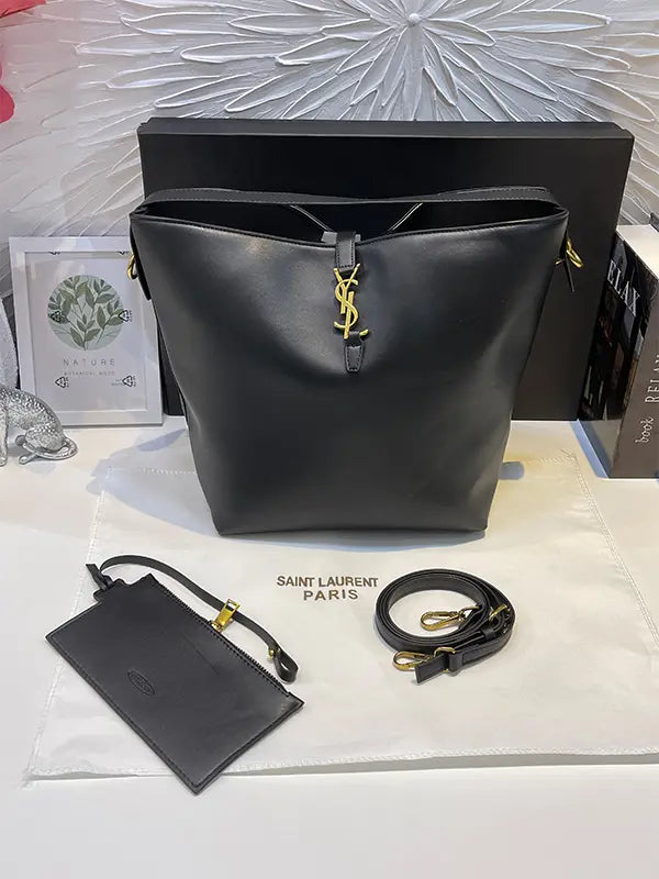شنطة ايف سان لوران مقاس كبير شنط وحقائب ysl bag اسود