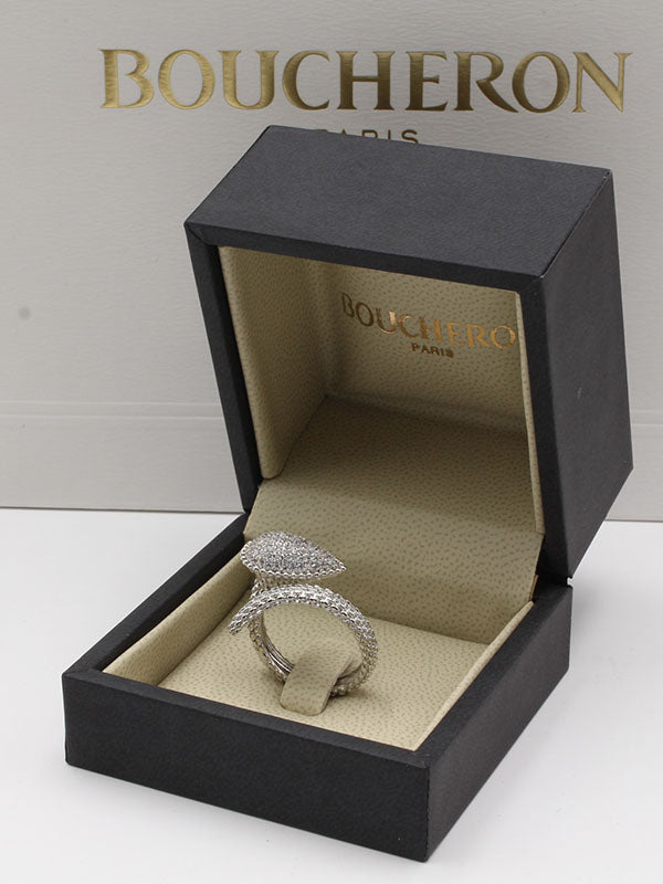 خاتم بوشرون زركون كبير خواتم bucheron