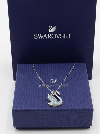 سلسال سواروفسكي سوان زركون كبير سلسال Swarovski