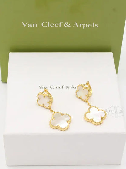 حلق فان كليف وردتين ماستـر حلق van cleef