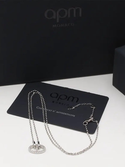 سلسال اي بي ام ناعم زركون لوقو APM سلسال APM