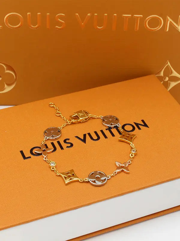 اساور لويس فيتون ملتي بندنتس قولد لوقو اسواره louis vuitton