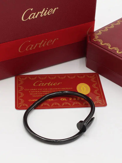 اساور كارتير رجالي بلاك لوقو اسواره CARTIER