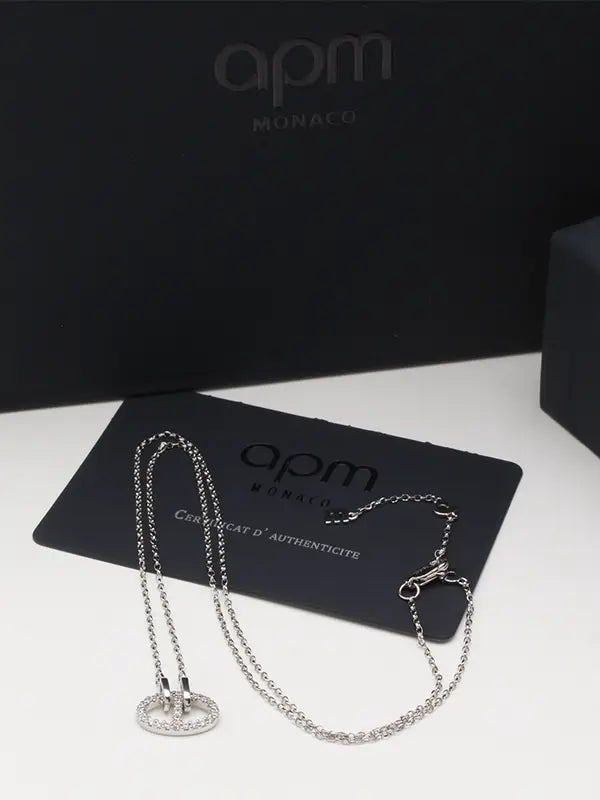 سلسال اي بي ام ناعم زركون لوقو APM سلسال APM