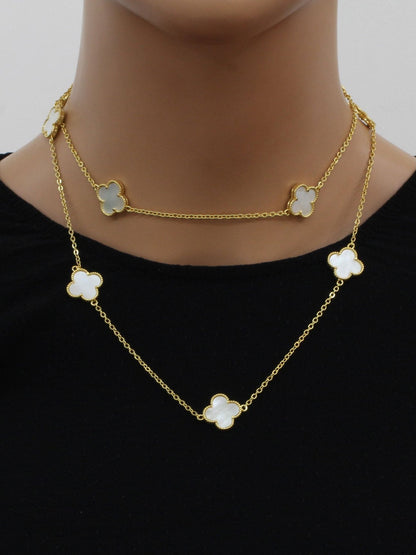 سلسال فان كليف طويل وذ لوقو سلسال van cleef