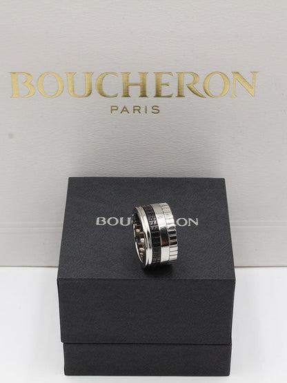 خاتم بوشرون فلات عريض خواتم bucheron