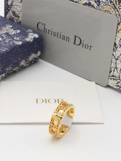 خاتم ديور نقشة غوايش لوقو SLIM خواتم dior