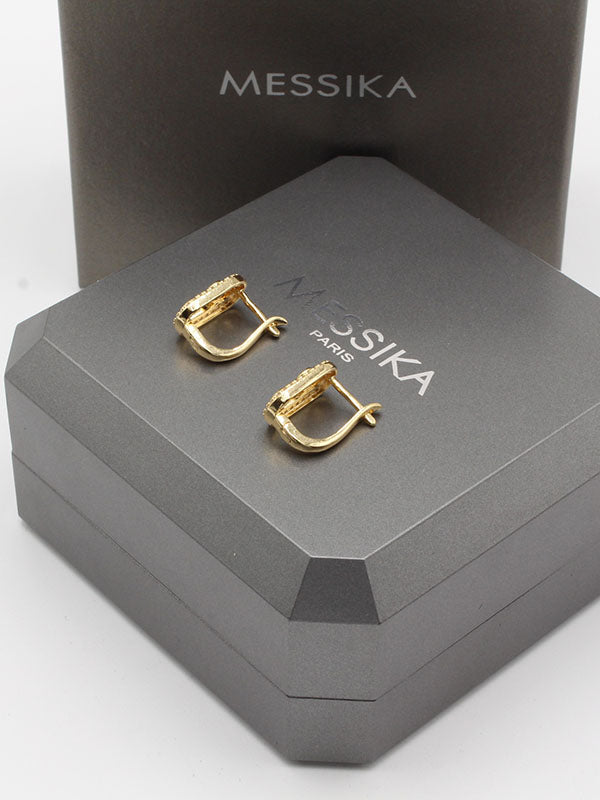 حلق ميسيكا كبس زركون حلق messika