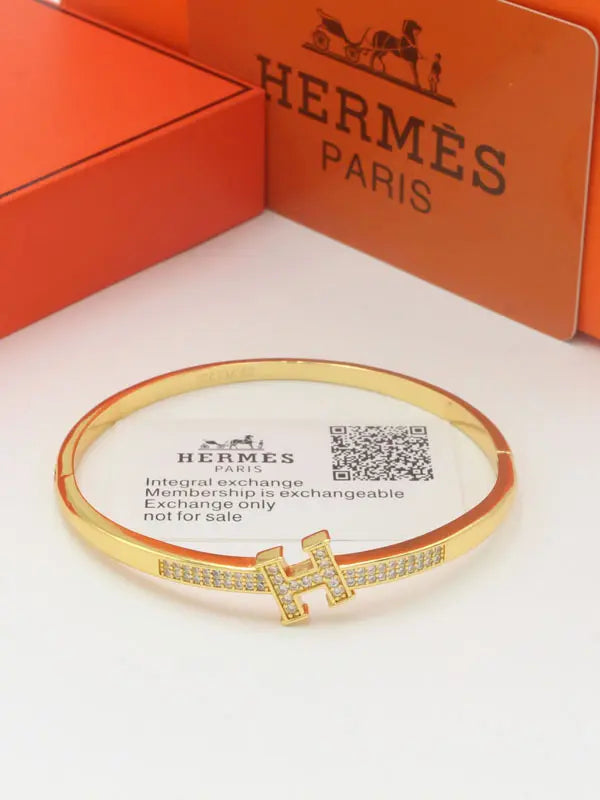اساور هيرمز اتش ماستر لوقو زركون اسواره HERMES