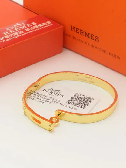 اساور هيرمز ماستر لوقو ميتال اسواره HERMES