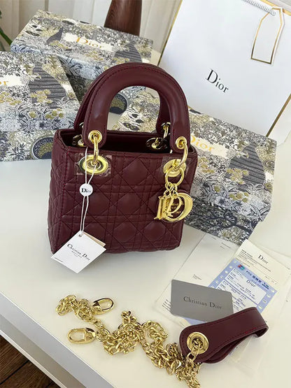 شنطة ديور الماستر شنط وحقائب dior bags عنابي