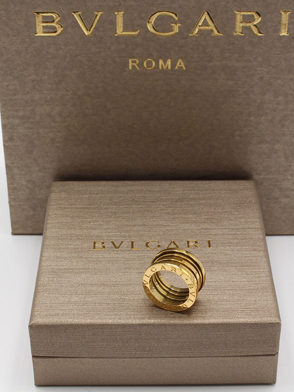 دبلة بولغاري عريضه ميتال خواتم bvlgari ذهبي 6