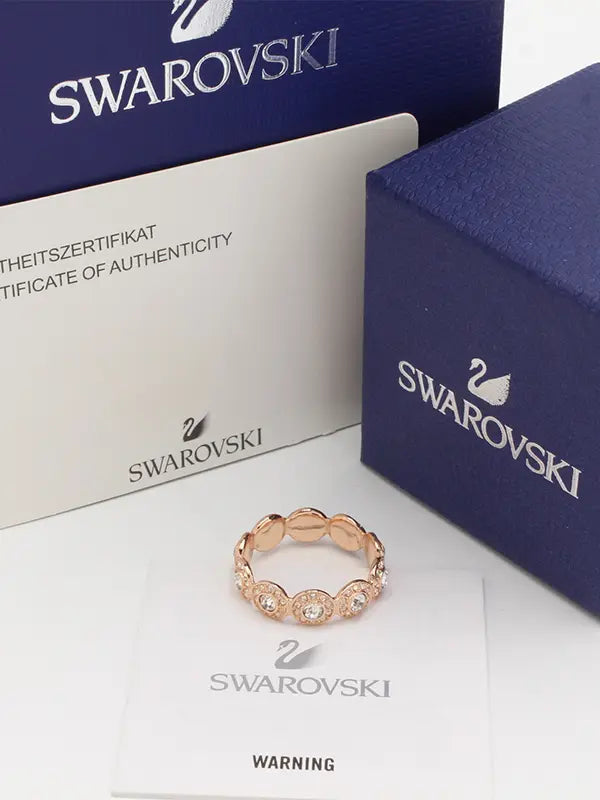 خاتم سواروفسكي دبله زركون خواتم Swarovski