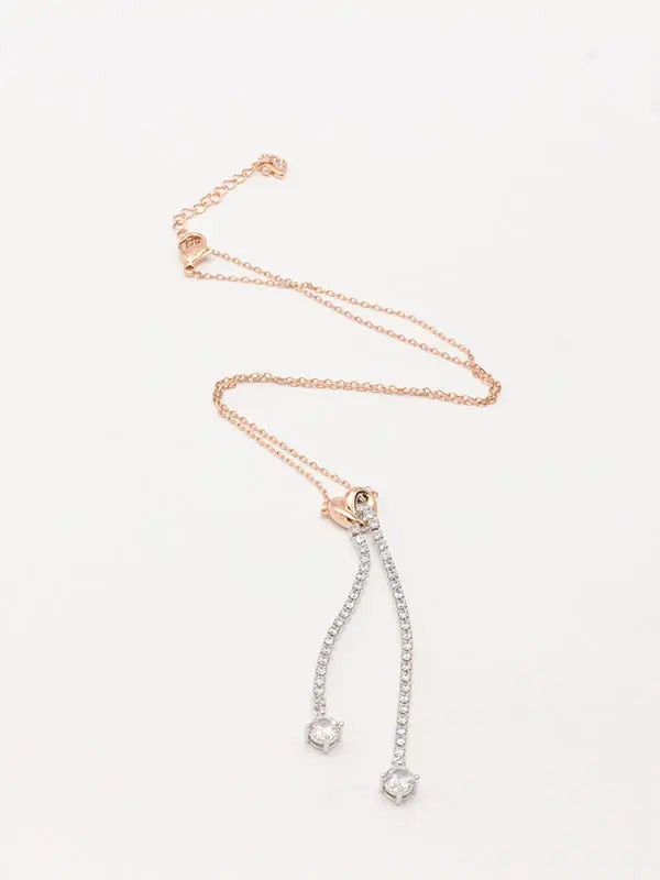 سلسال سواروفسكي نيو هارت لونق لوقو سلسال Swarovski