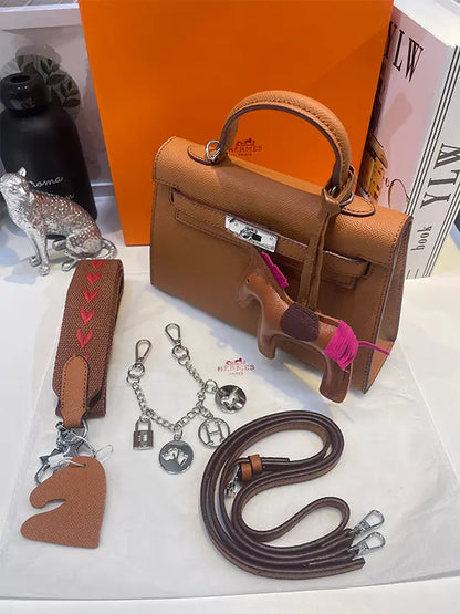 شنطة هيرمز بنية شنط وحقائب hermes bag