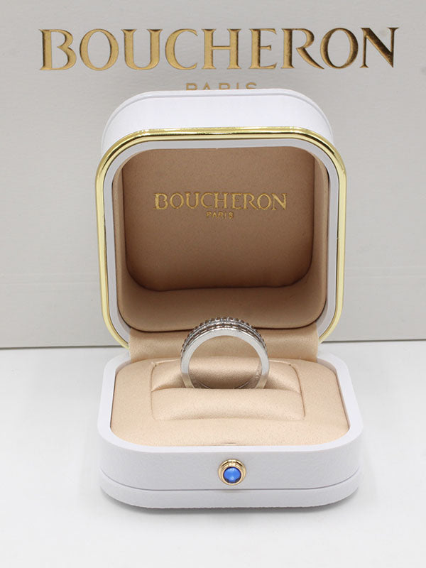 خاتم بوشرون سيراميك قولد اند سلفر خواتم bucheron