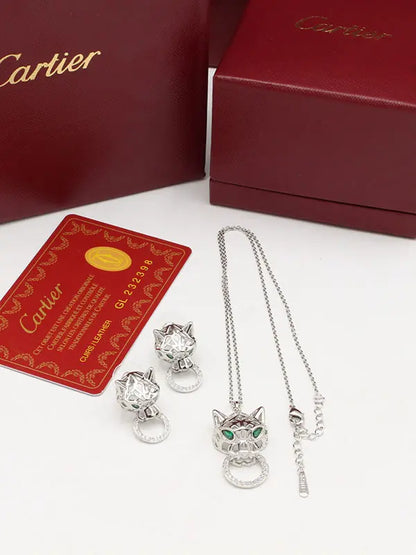طقم كارتير راوند تايقر 2 قطع اطقم bvlgari