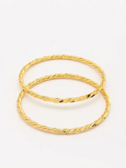 اساور غوايش ذهبيه 2 قطع اسواره new