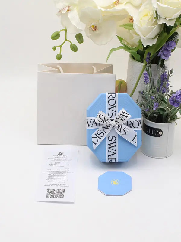 ملحقات سواروفسكي للاطقم بلو وايت هدايا Swarovski Default Title