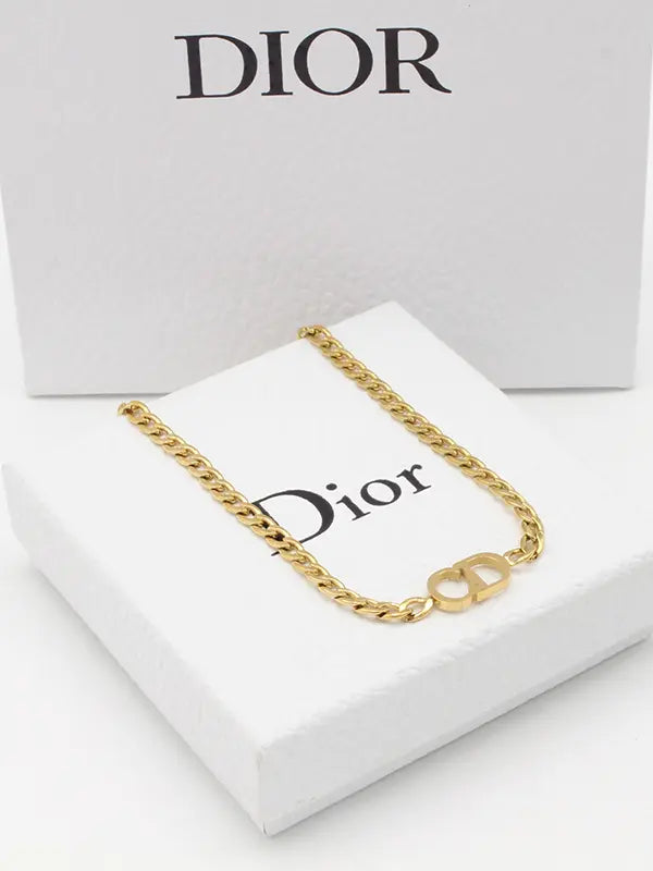 سلسال ديور شاين جنزير قولد سلسال dior