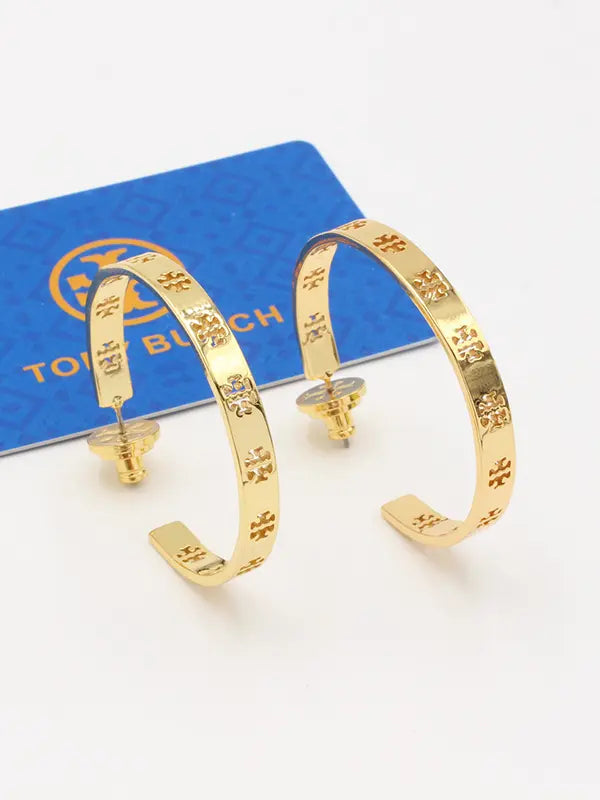 حلق توري بورش ذهبي كبير ماستر حلق tory burch