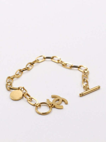 اسوارة شانيل قولد شاين اسواره chanel ذهبي