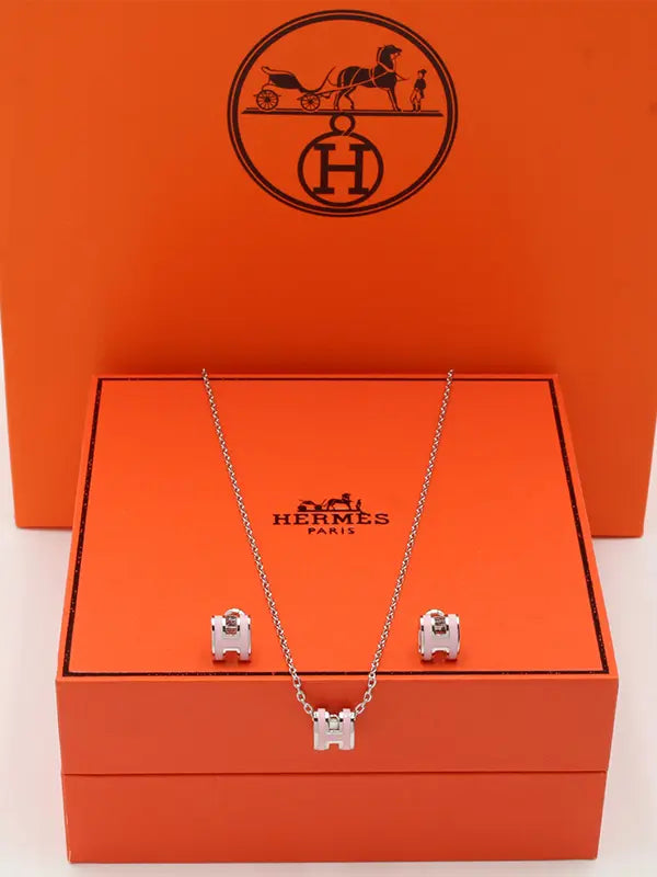 طقم هيرمز ملون ناعم ماستر لوقو