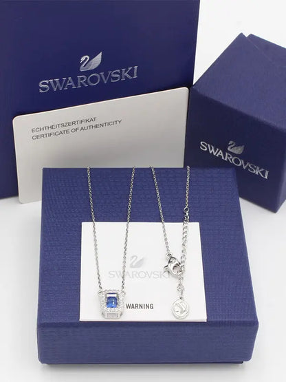سلسال سواروفسكي زركون سلسال Swarovski ازرق