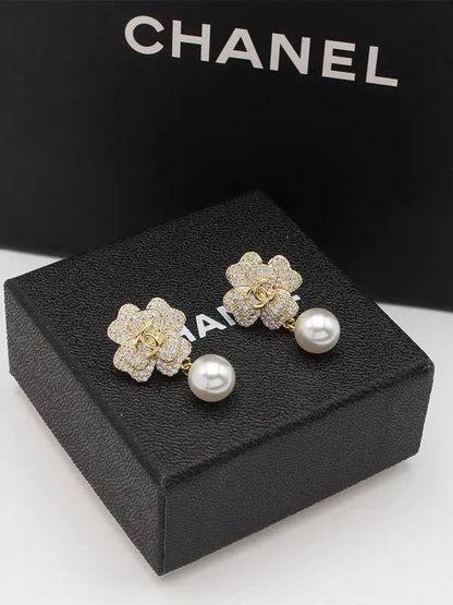 حلق شانيل 562 حلق chanel