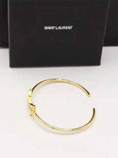 اساور ايف سان لوران ميتال لوقو اسواره ysl