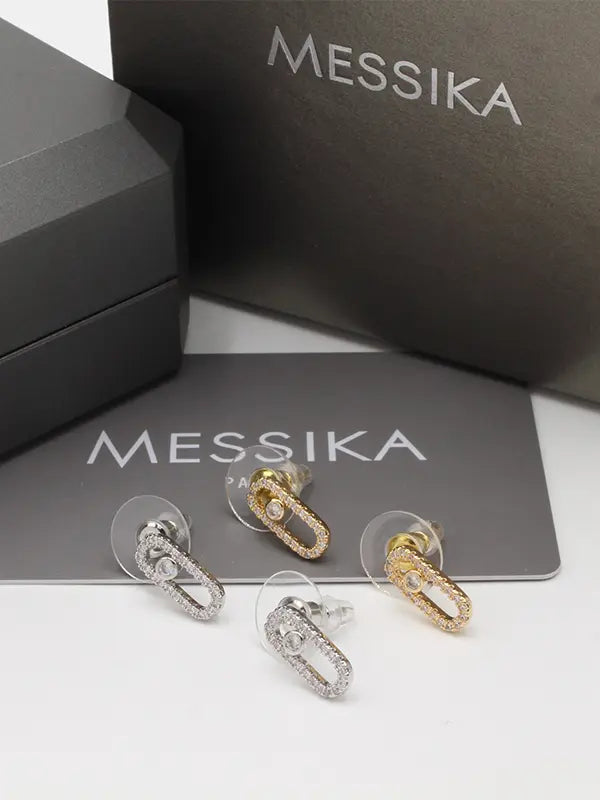 حلق ميسيكا صغير زركون 546 حلق messika