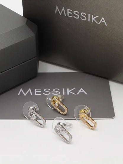 حلق ميسيكا صغير زركون 546 حلق messika