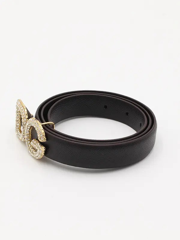 حزام دولتشي اند قبانا كريستال احزمة Dolce&amp;Gabbana belt