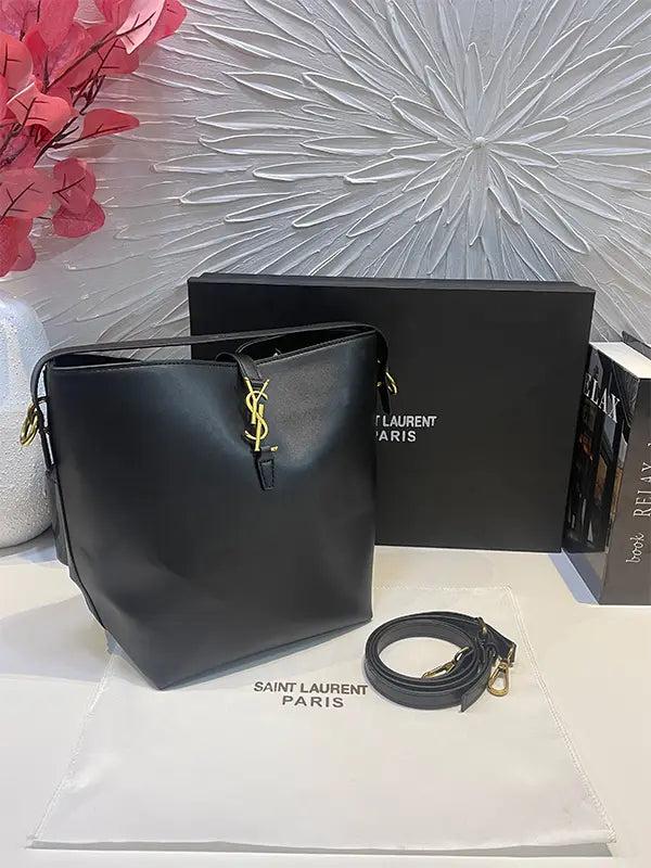 شنطة ايف سان لوران عريضه مقاس كبير شنط وحقائب ysl bag اسود