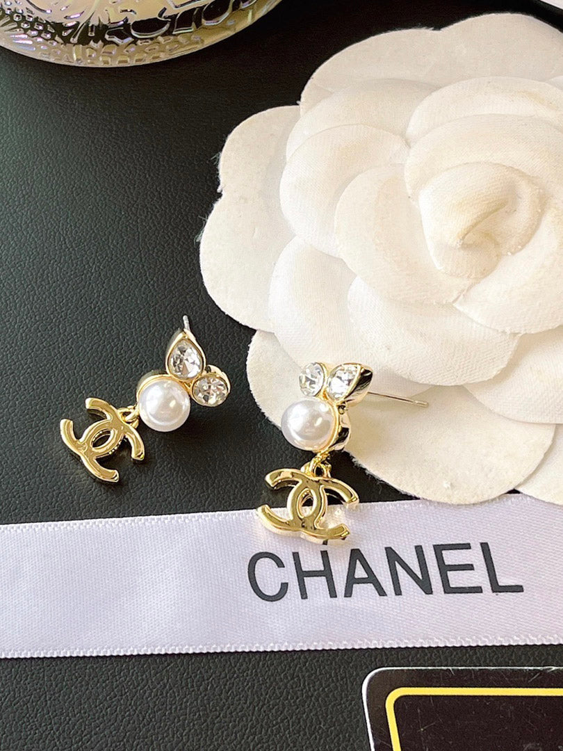 حلق شانيل لول طويل حلق chanel