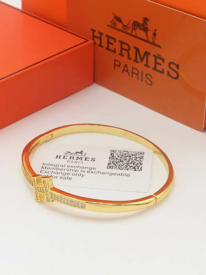 اساور هيرمز اتش ماستر لوقو زركون اسواره HERMES