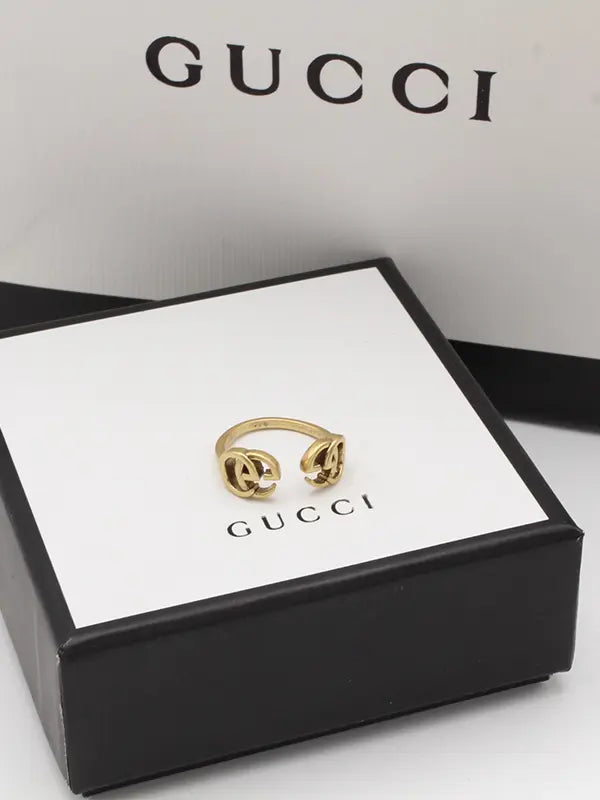 خاتم قوتشي 84 لوقو خواتم gucci