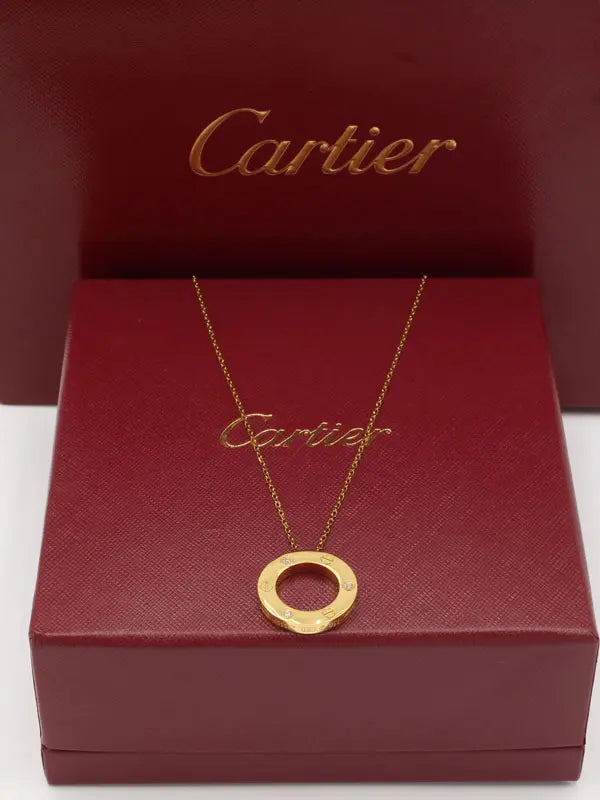 سلسال كارتير سيركل نيو لوك لوقو سلسال CARTIER