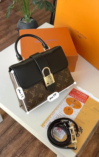 شنطة لويس فيتون اسود ماستر 400 شنط وحقائب louis vuitton bags