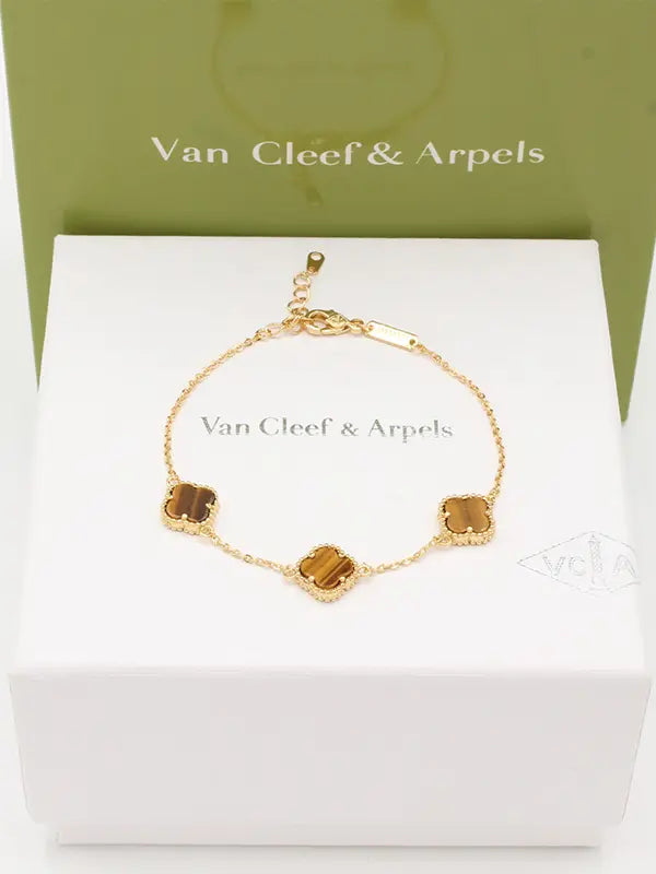 اسواره فان كليف ورود ميني 730 اسواره van cleef بني ذهبي