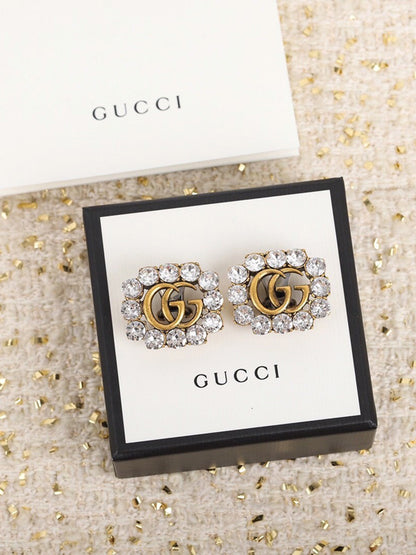 حلق قوتشي لوقو انتيك حلق gucci  