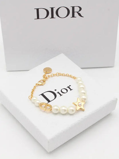 اساور ديور ستار لوقو بيرل اسواره dior