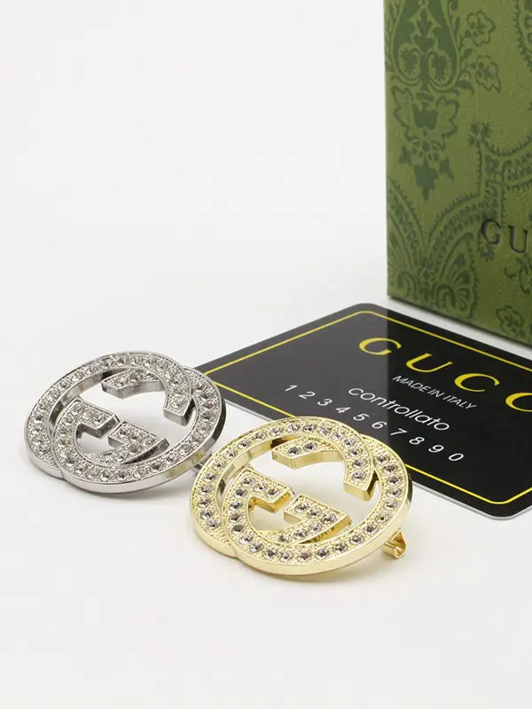 بروش قوتشي كرستال بروش gucci
