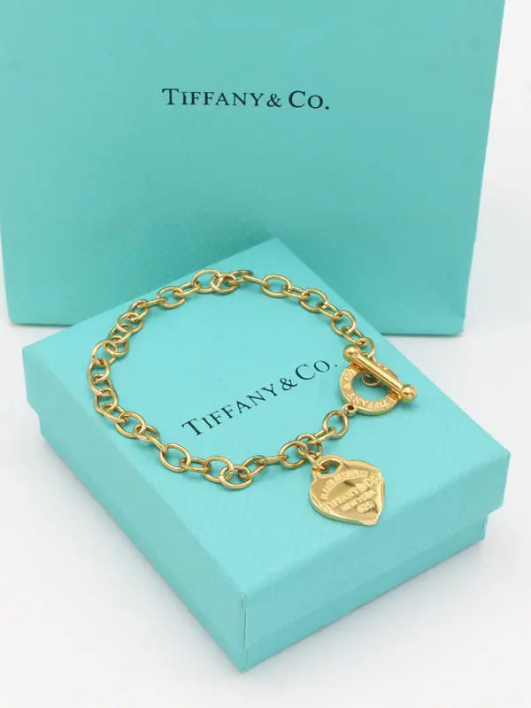 اسوارة تيفاني ميتال هارت لوك اسواره tiffany
