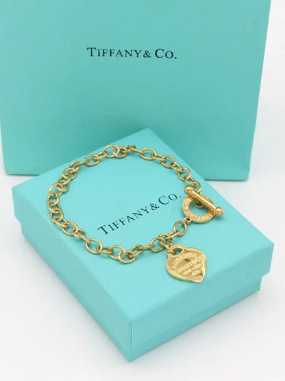 اسوارة تيفاني ميتال هارت لوك اسواره tiffany
