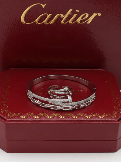 اساور وخاتم كارتير زركون 785 اسواره CARTIER