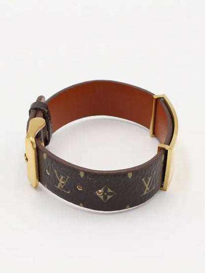 اسواره لويس فيتون عريضه جلد بشعار اسواره louis vuitton